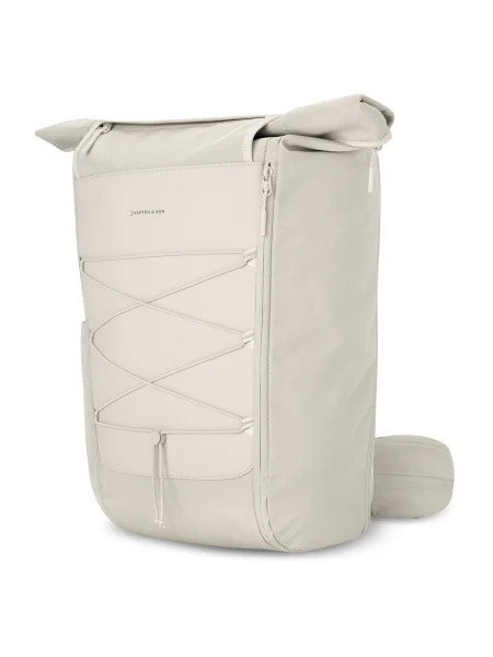 Kapten & Son Rucsac Banff crem / kitt / gri închis alb