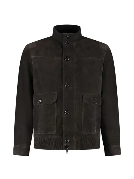 Geacă bomber Brioni maro