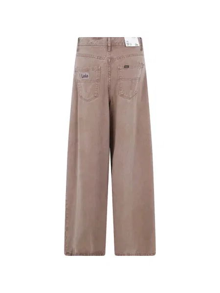 Blugi cu picior larg Lois Jeans maro