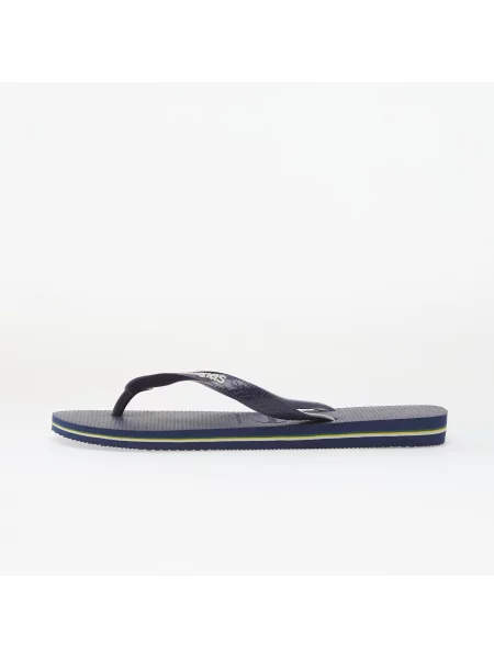 Șlapi De Plajă Havaianas Brasil Logo albastru