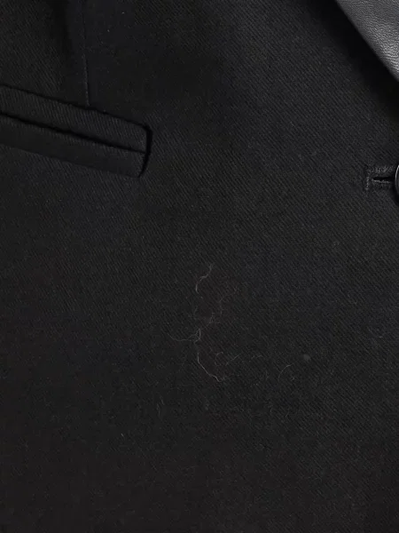 Sacou Maje din piele negru