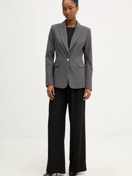 Піджак Morgan однобортний візерунок VBOKY.F сірий