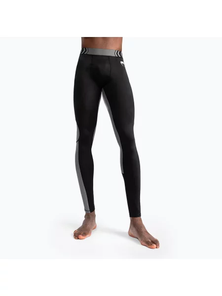 Tréninkové legíny Venum Tempest Spats black/ grey černé