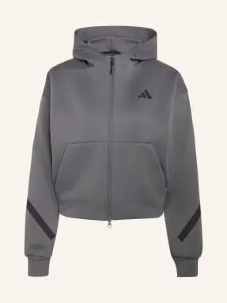 Adidas Mikina Z.N.E. tmavě šedá