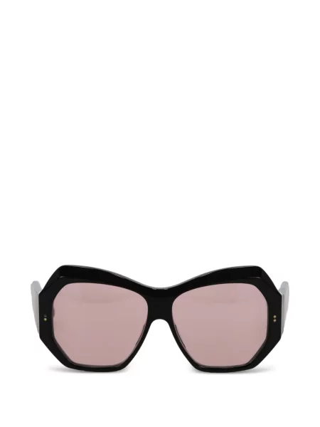 Ochelari de soare Joseph cu imprimeu geometric negru