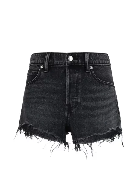 Pantaloni scurți Alexander Wang negru