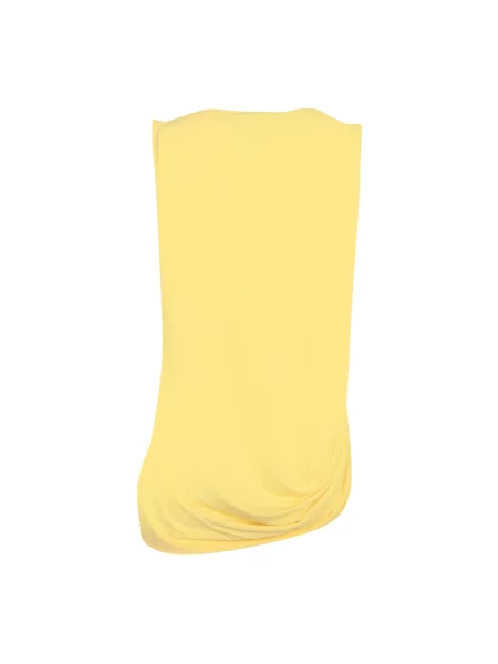 Top Jacquemus żółty