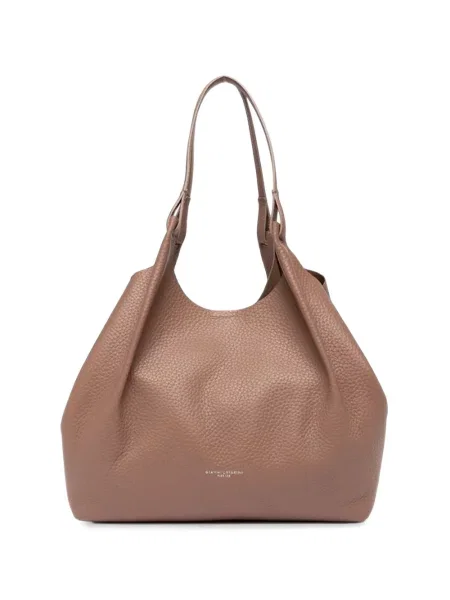 Geantă shopper Gianni Chiarini din piele maro