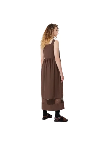 Sukienka Weekend Max Mara brązowa