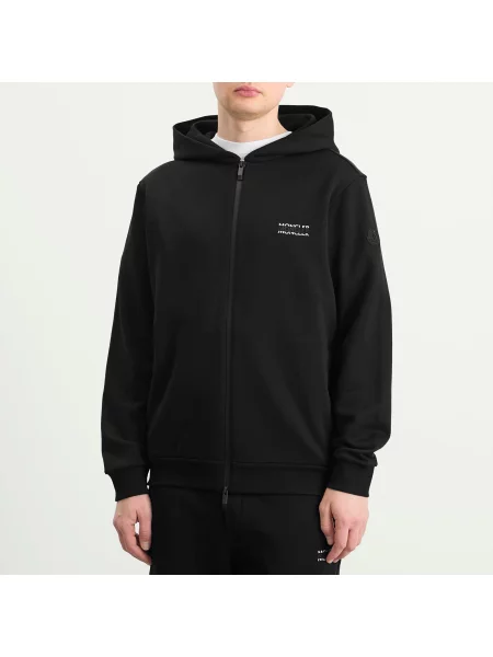 Bluza z kapturem Moncler czarna