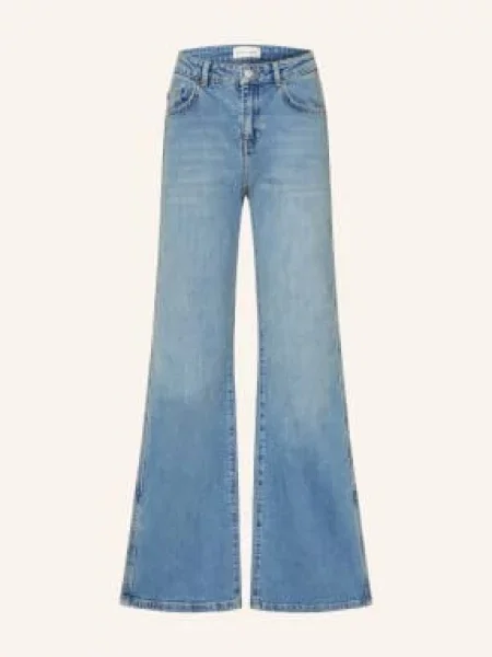 Fabienne Chapot Jeansy Wide Leg Lea blau