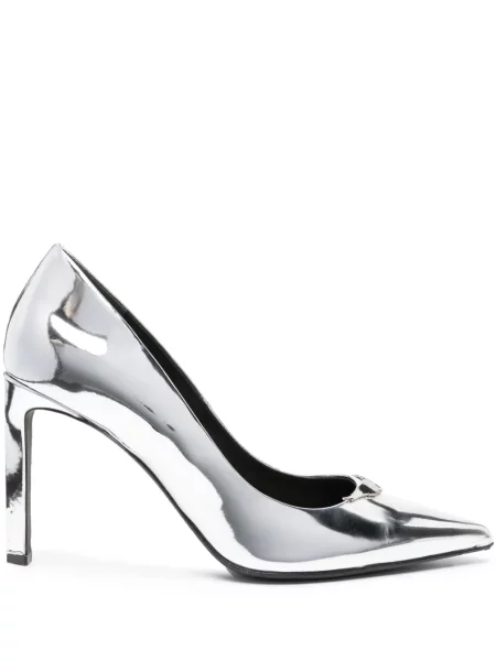 Pantofi cu toc Zadig&voltaire argintiu
