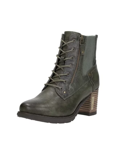 Botki Mustang zielone