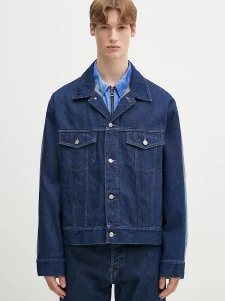 Дънково яке Maison Margiela тъмносиньо
