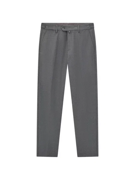 Pantaloni Boggi Milano de flanelă gri