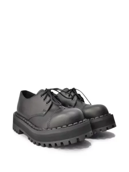 Pantofi derby Altercore cu platformă negru