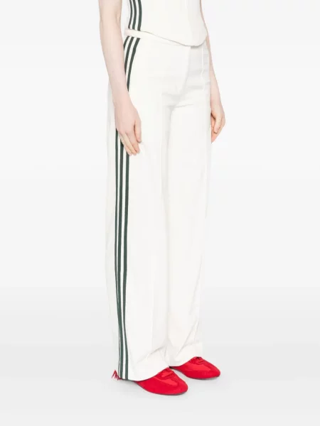 Pantaloni Adidas cu dungi alb