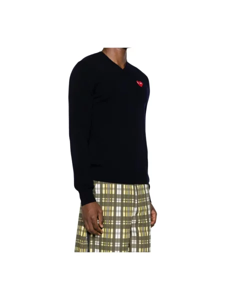 Sweter Comme Des Garcons Play czerwony