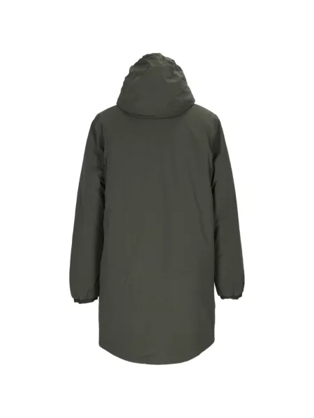 Palton K-way cu glugă verde