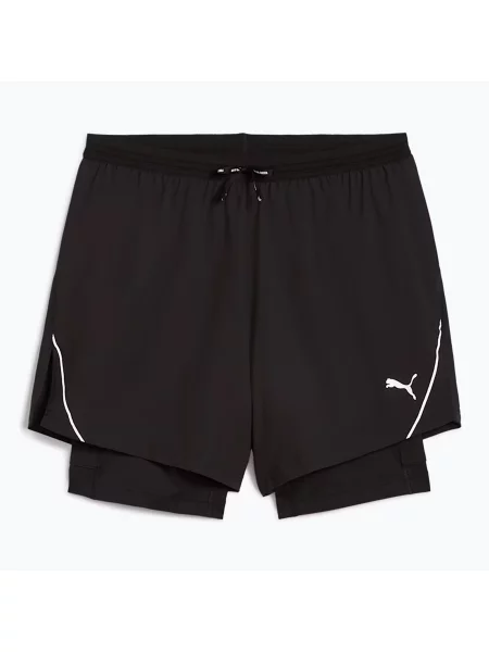Pantaloni scurți de alergare pentru bărbați Puma Run Ultrawave 5" puma black negru