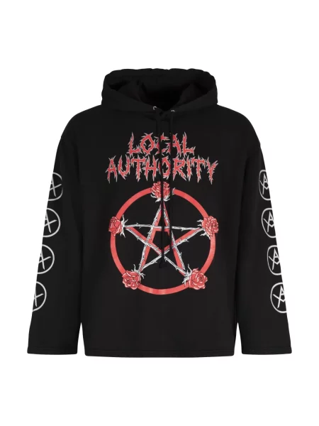 Bluza z kapturem Local Authority czarna