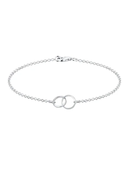 ELLI Zapestnica Geo Kreise' srebrna