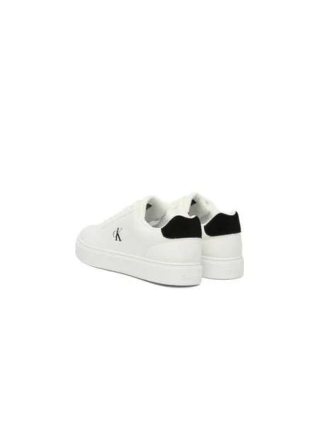 Bőr félcipo Calvin Klein Jeans fehér