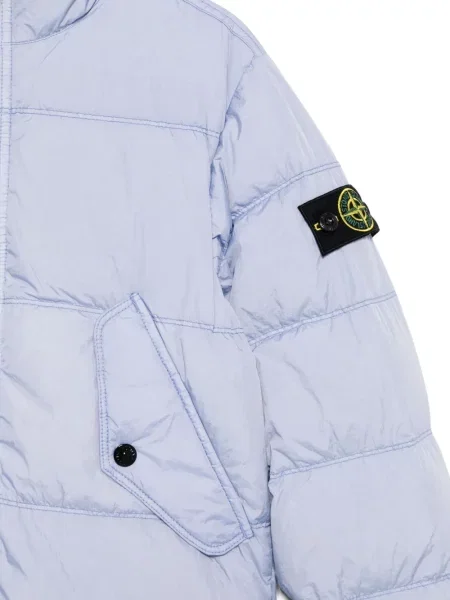 Kurtka dziecięca Stone Island fioletowa