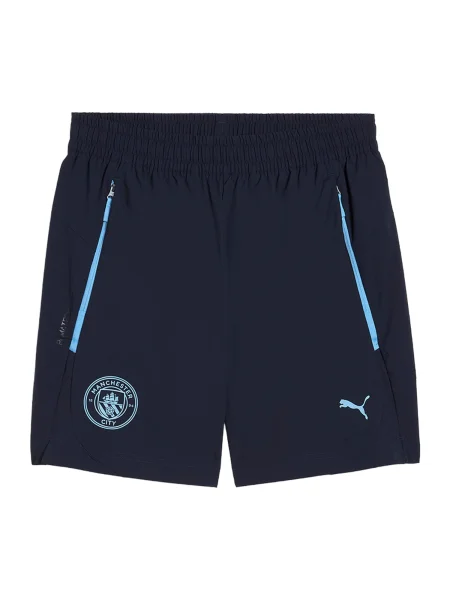 PUMA Športne hlače Manchester City Pumatech marine / azur