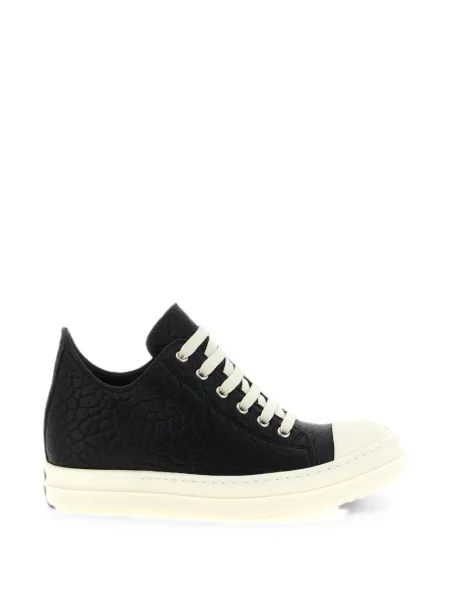Sneakerși Rick Owens din piele negru