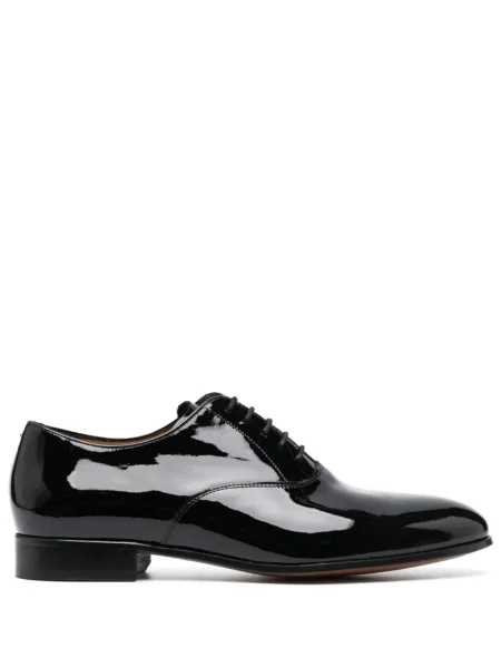 Pantofi derby Fursac din piele negru