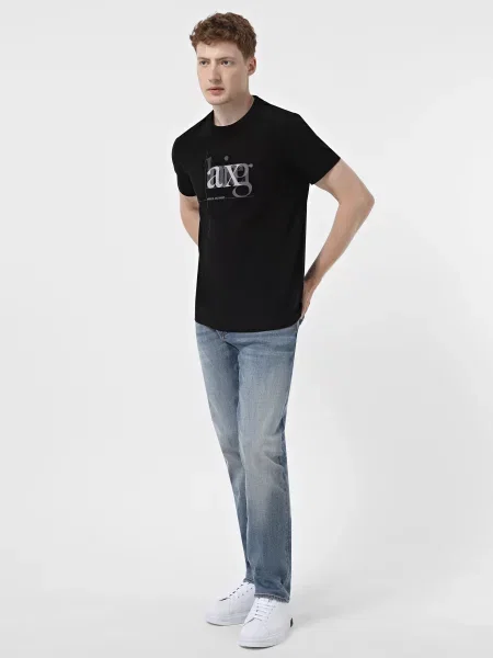 Armani Exchange Завужені джинси синій
