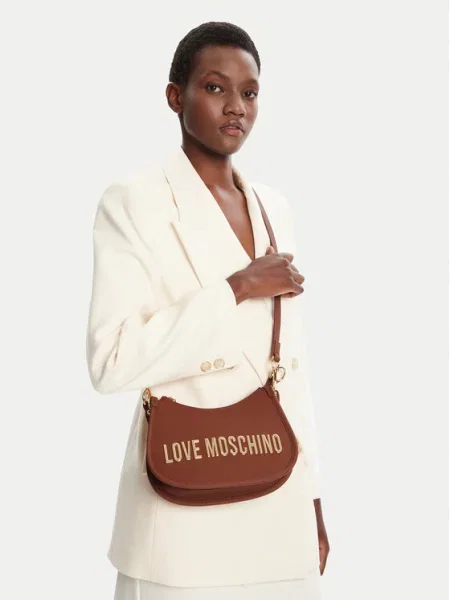 Torebka LOVE MOSCHINO brązowa