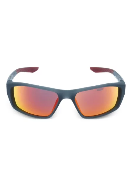 Ochelari de soare Nike cu cordon din jerseu cu imprimeu abstract gri