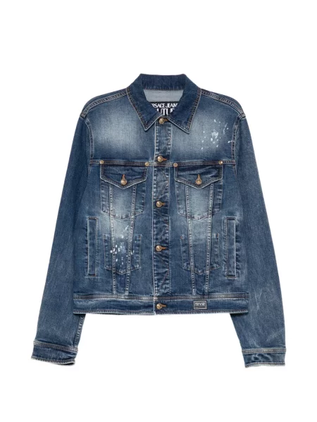 Geacă de blugi Versace Jeans Couture albastru