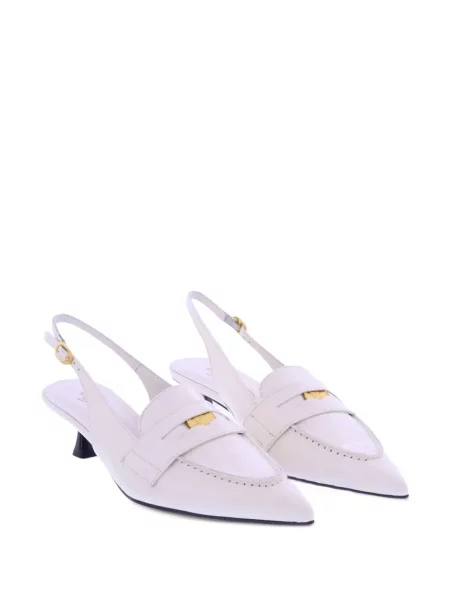 Bateliai Paris Punk slingback balta