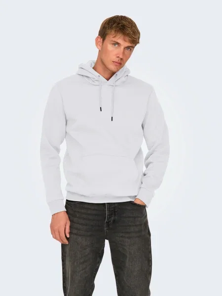 Only & Sons Pulover ONSCERES deschis gri