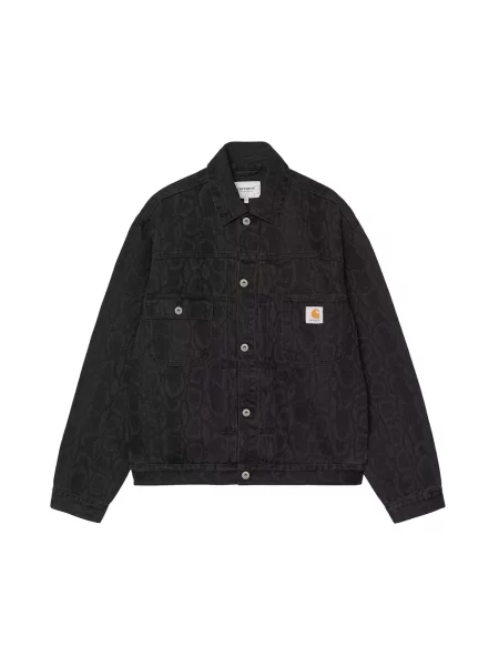 Carhartt WIP Belmar Jacket kurtka jeansowa czarna