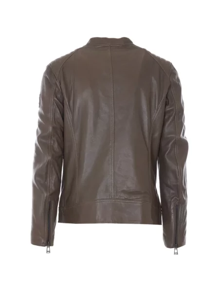 Кожено яке Belstaff кафяво