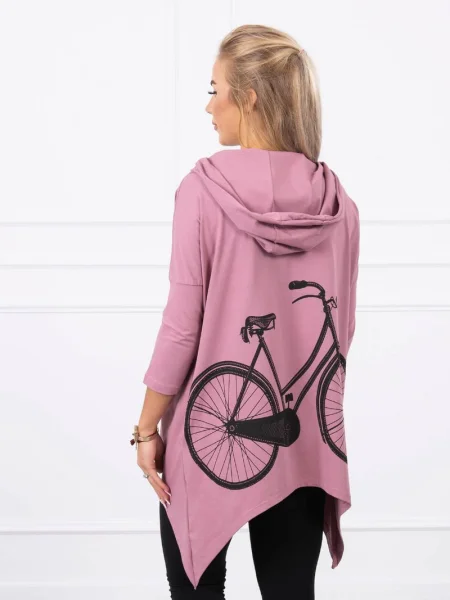 Hanorac sport Kesi cu imagine roz