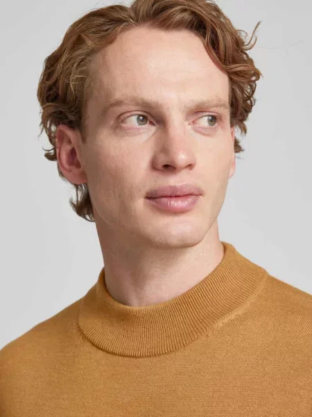 Sweter z dzianiny z prążkowanymi wykończeniami Scotch & Soda