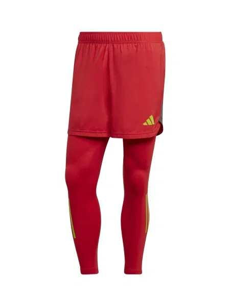 ADIDAS PERFORMANCE Pantaloni sport galben roșu