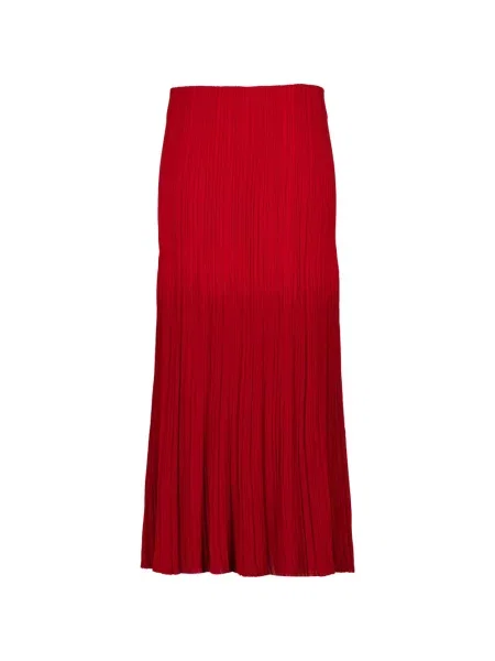 Fustă midi Balmain roșu