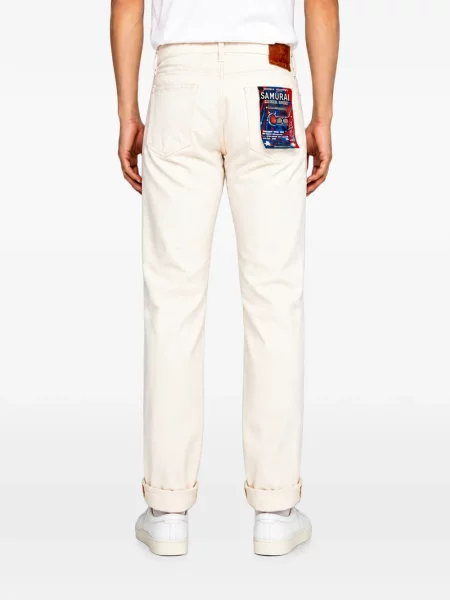 Egyenes szárú farmernadrág Samurai Jeans autogrammal