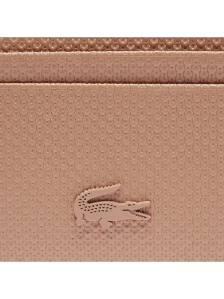 Lacoste Skórzany Portfel beżowy