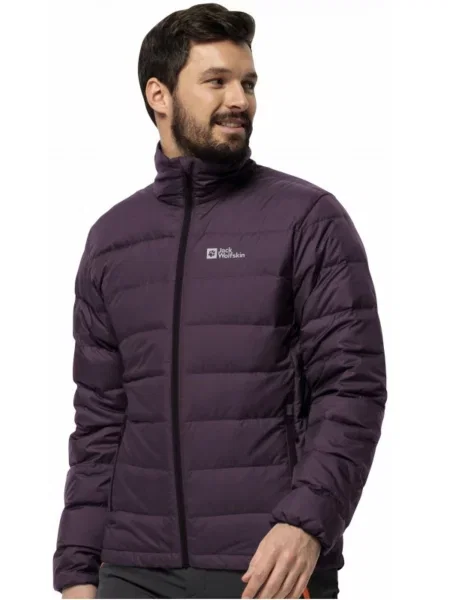 Пуховик Jack Wolfskin фиолетовый
