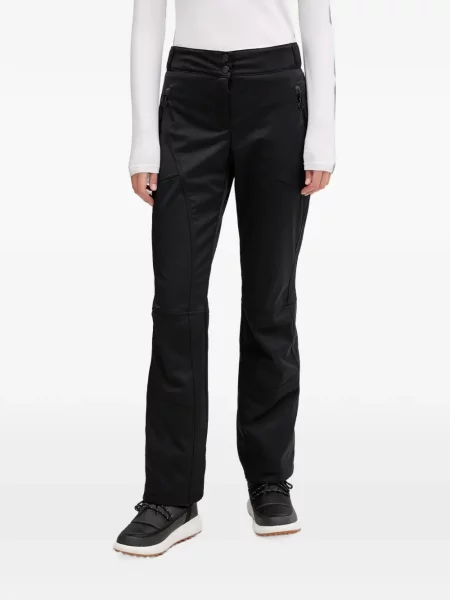 Pantaloni de schi Sportalm cu autograf negru
