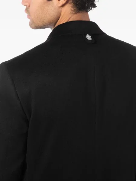 Palton Billionaire din cașmir negru