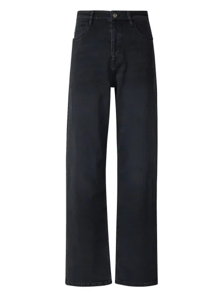 COMMA Kavbojke denim črn