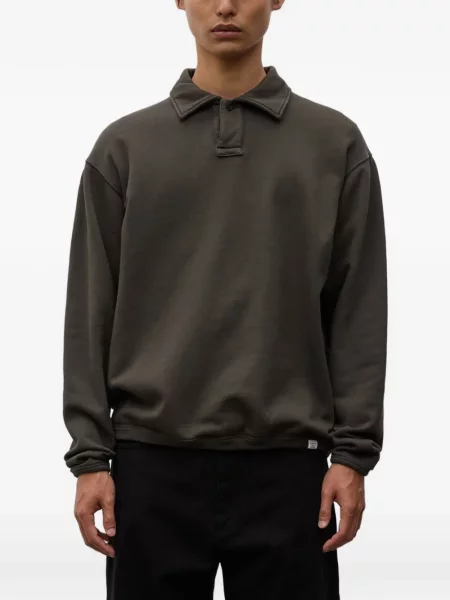 Gulerat tricou polo Norse Projects maro